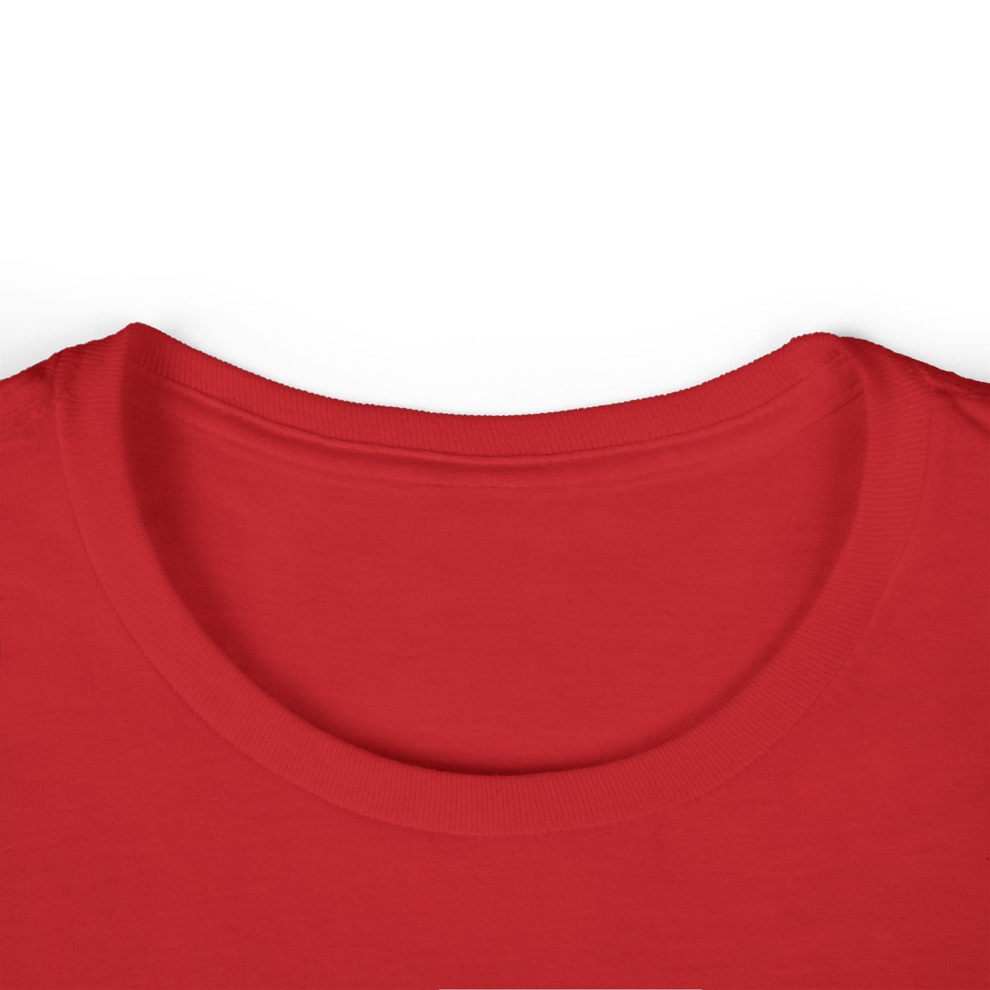ESSEX white print Women's Gildan Softstyle Tee
