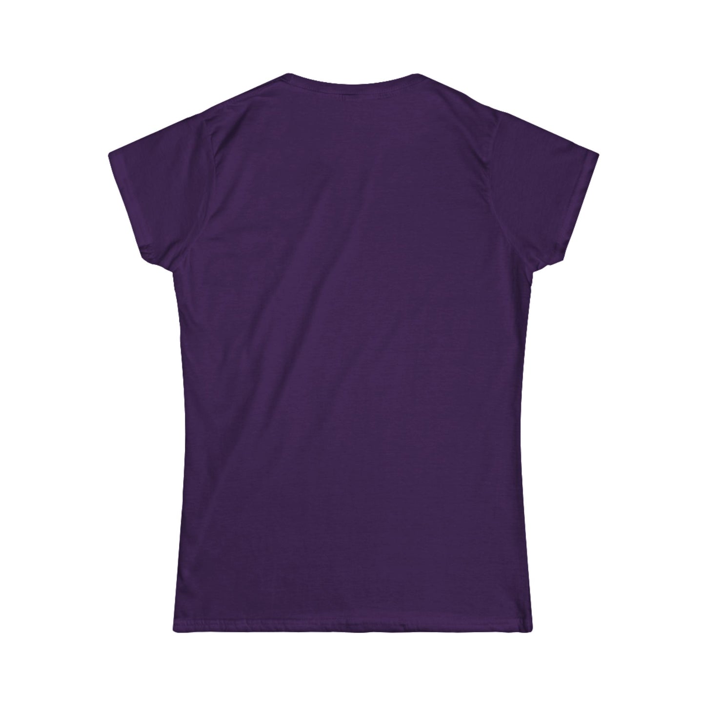 ESSEX white print Women's Gildan Softstyle Tee