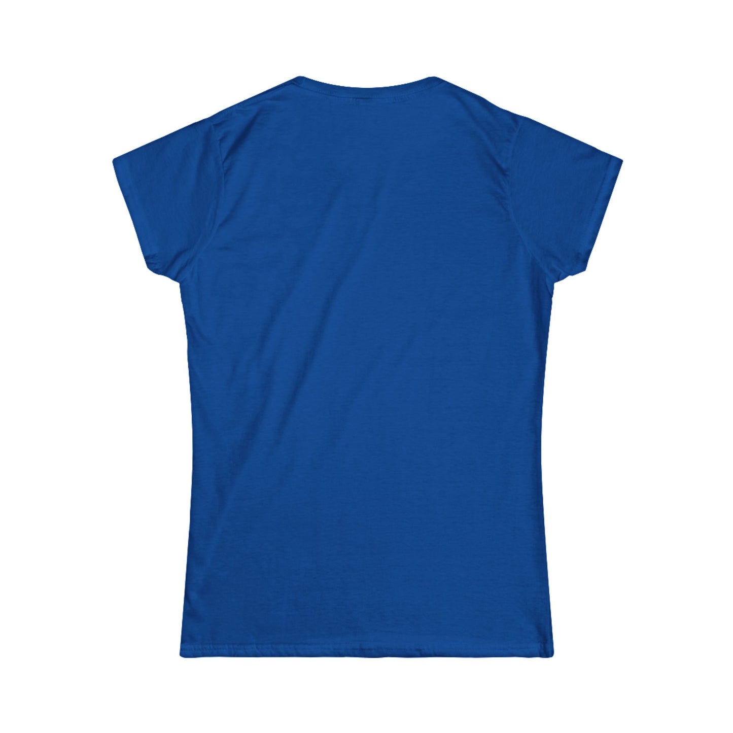 ESSEX white print Women's Gildan Softstyle Tee