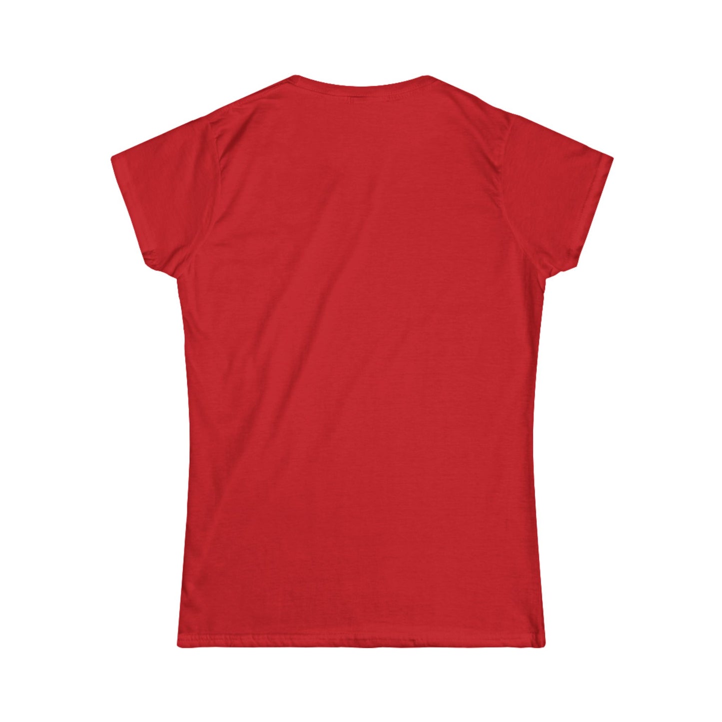 ESSEX white print Women's Gildan Softstyle Tee