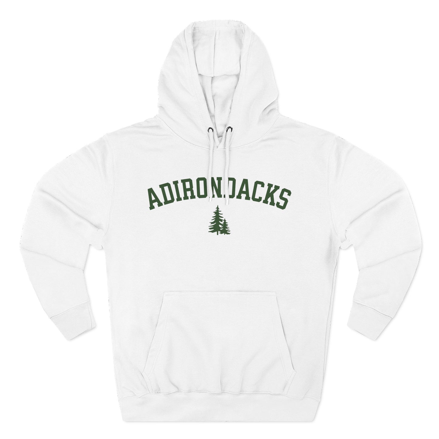 ADIRONDACKS green print Lane Seven Fleece Hoodie