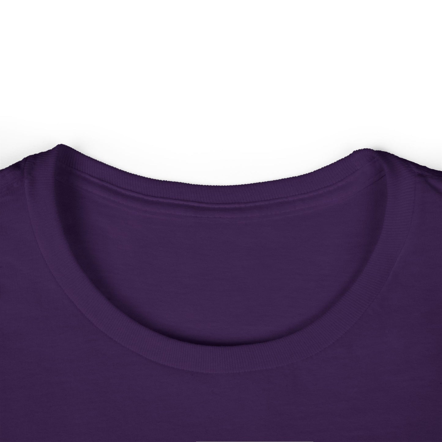 ESSEX white print Women's Gildan Softstyle Tee