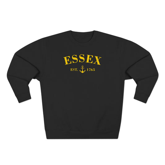 ESSEX vintage gold print Lane Seven Unisex Crewneck Sweatshirt