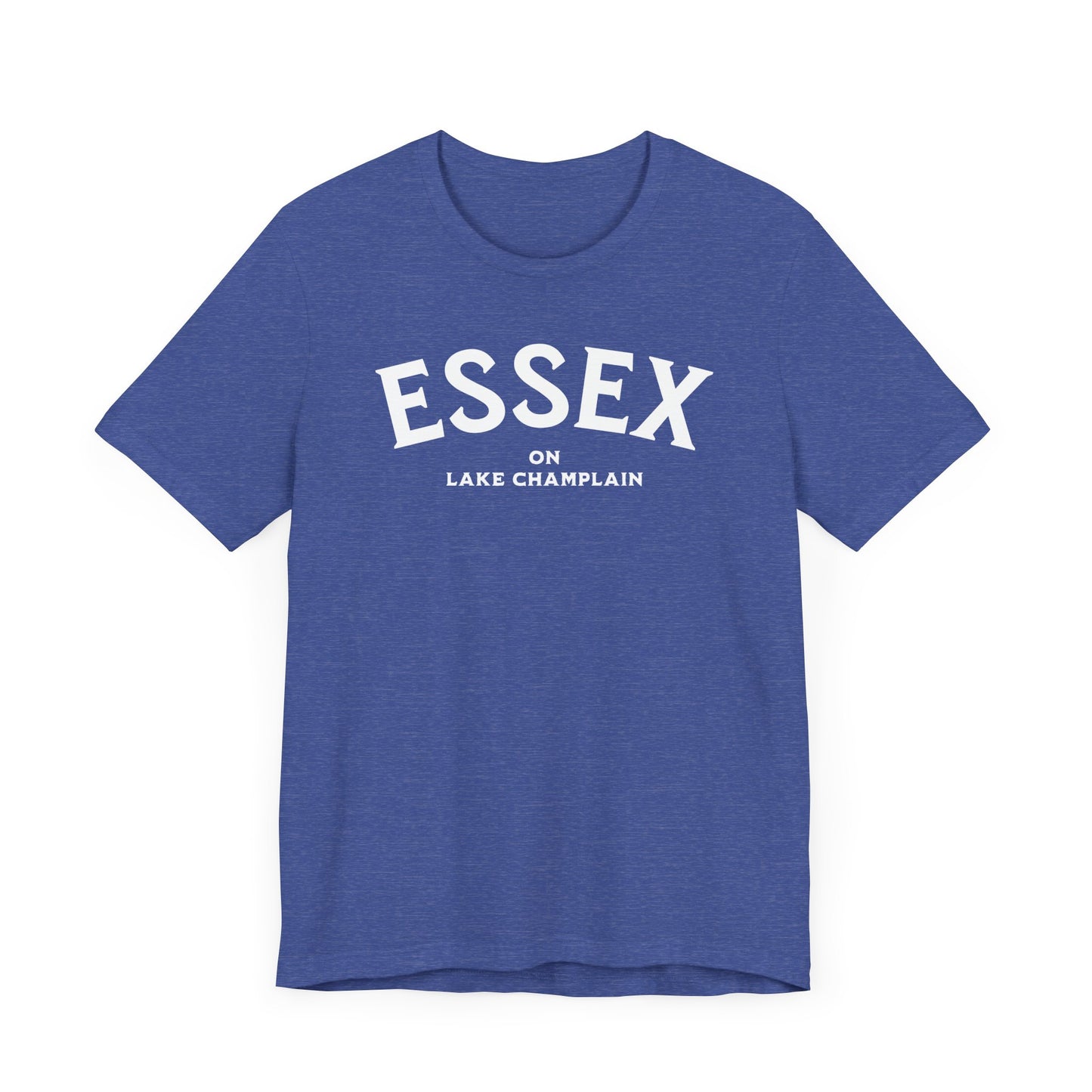 ESSEX white print Short Sleeve Tee