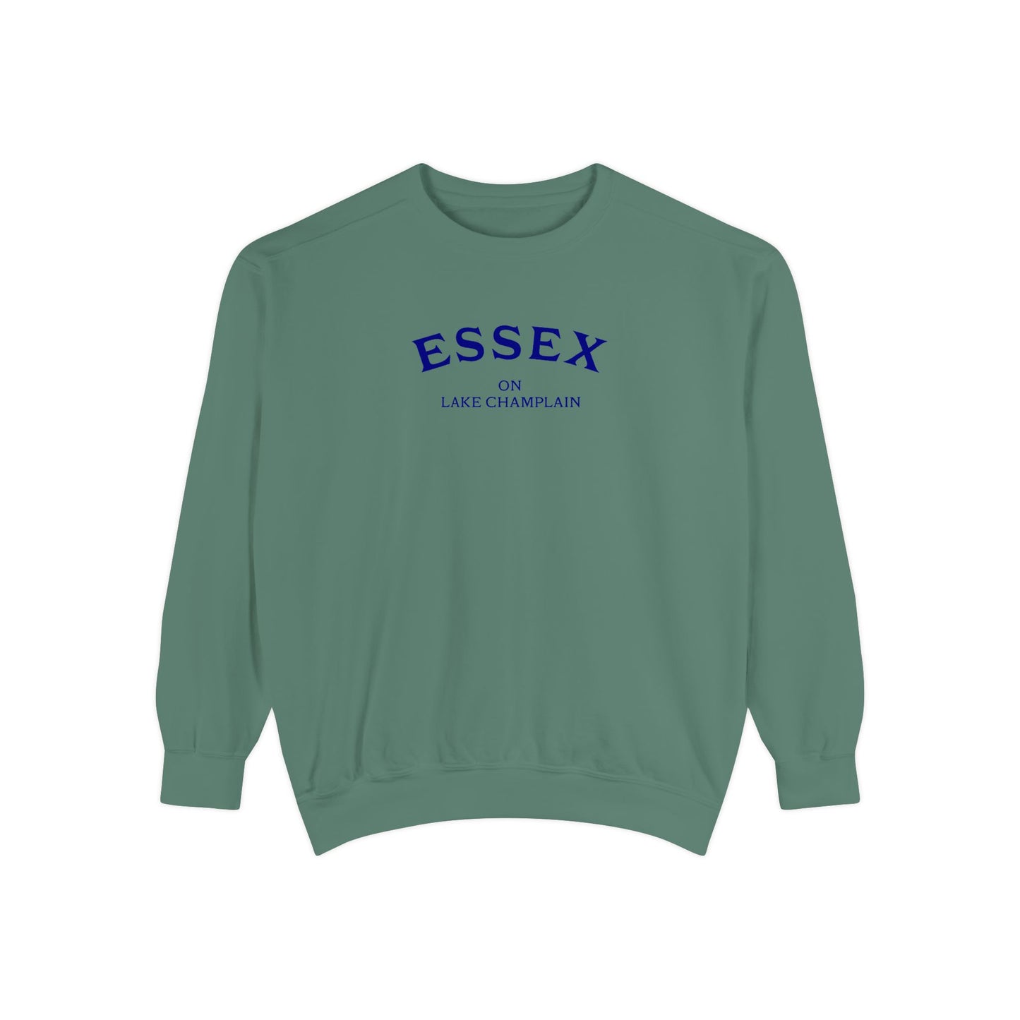 ESSEX navy print Comfort Colors Unisex Sweatshirt