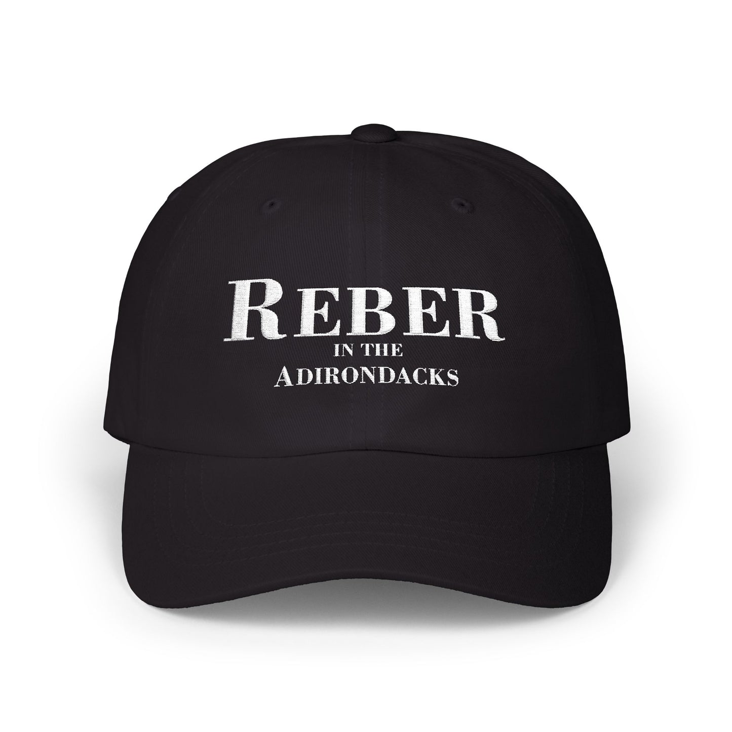 REBER in ADKS-white print Classic Dad Cap