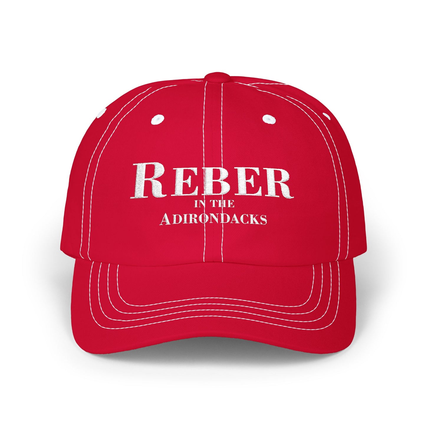 REBER in ADKS-white print Classic Dad Cap