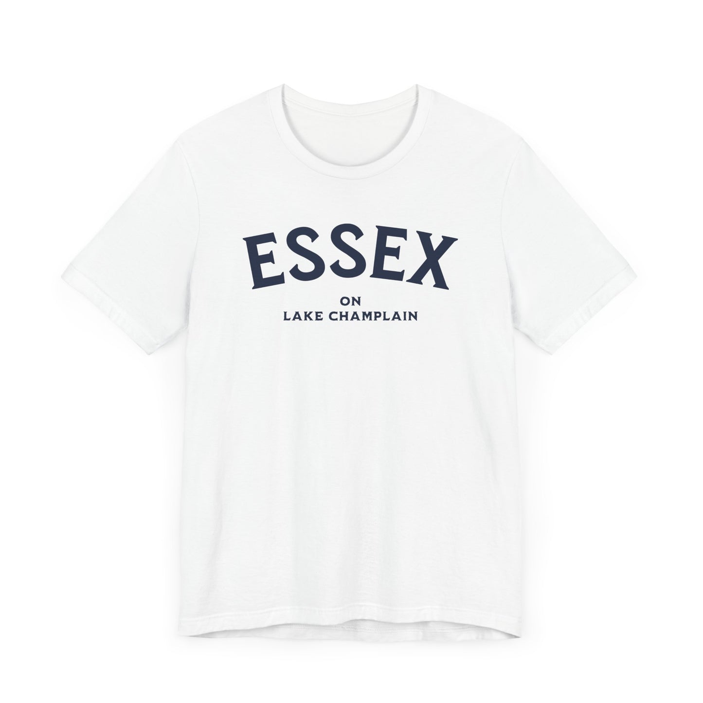 ESSEX navy print Bella Canvas Short Sleeve Tee