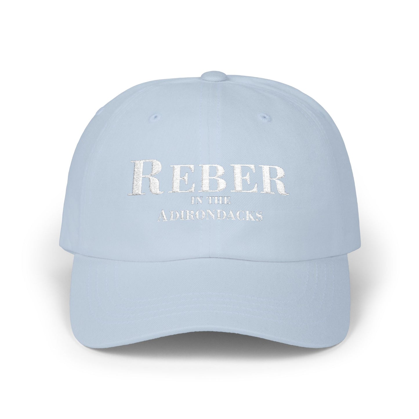 REBER in ADKS-white print Classic Dad Cap