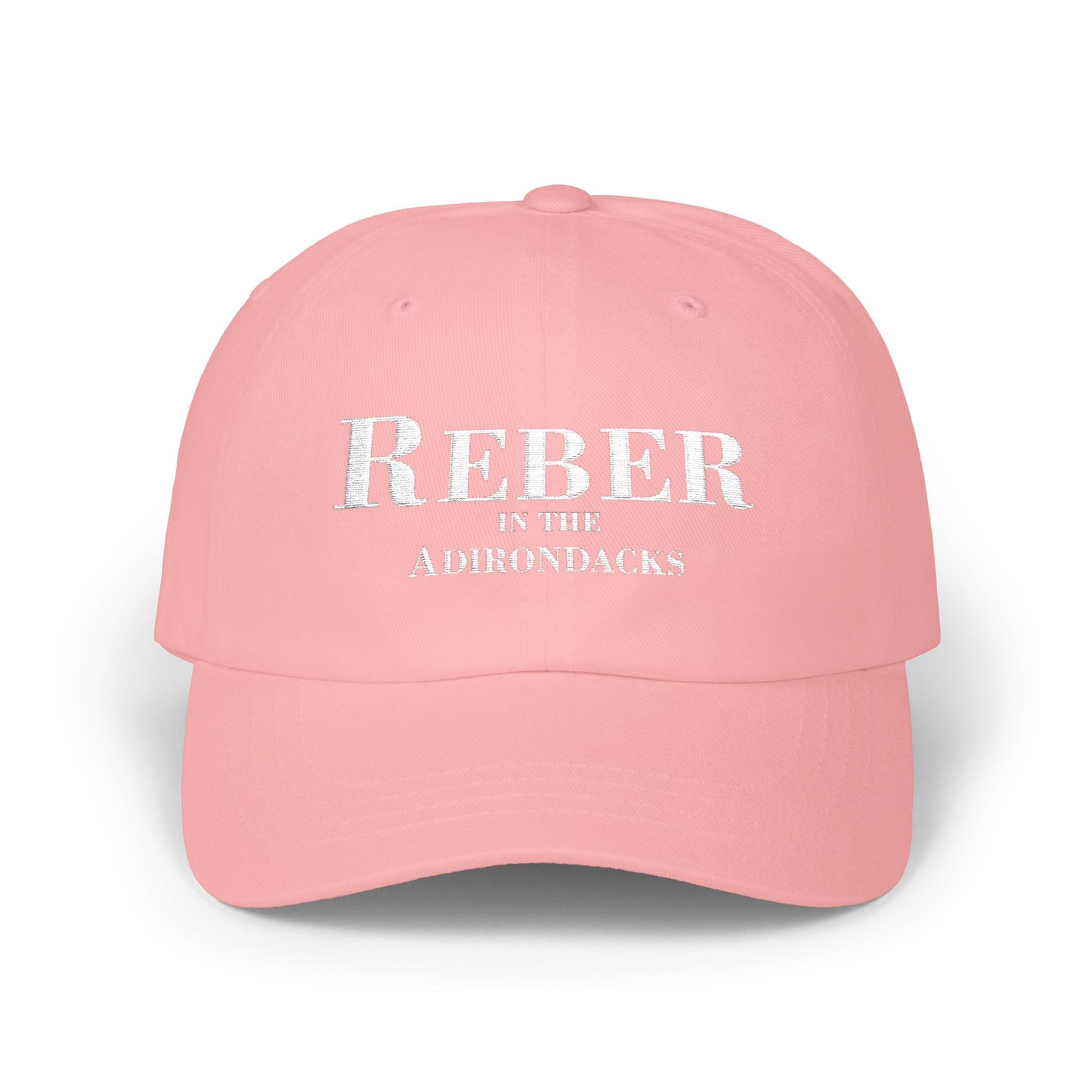 REBER in ADKS-white print Classic Dad Cap