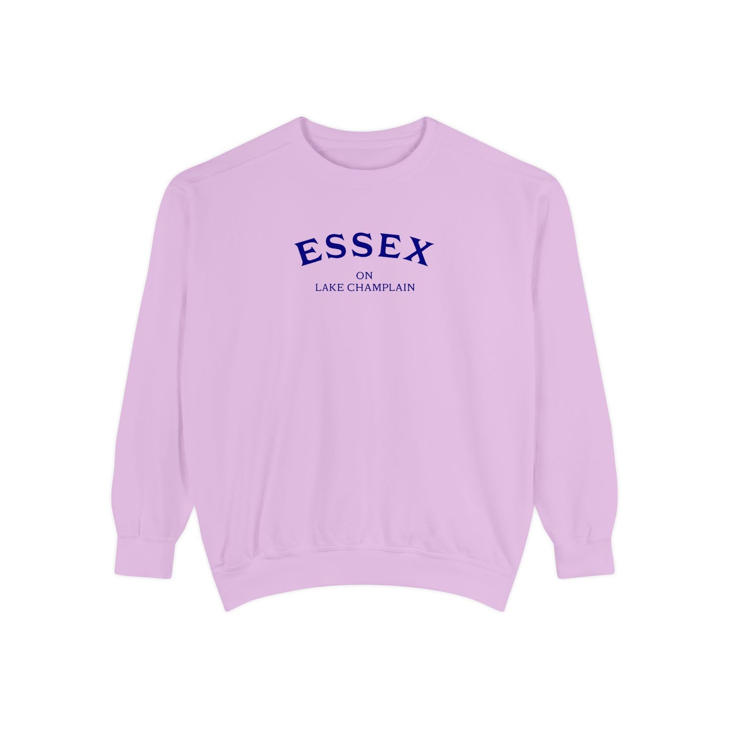 ESSEX navy print Comfort Colors Unisex Sweatshirt