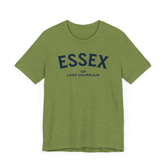 ESSEX navy print Bella Canvas Short Sleeve Tee