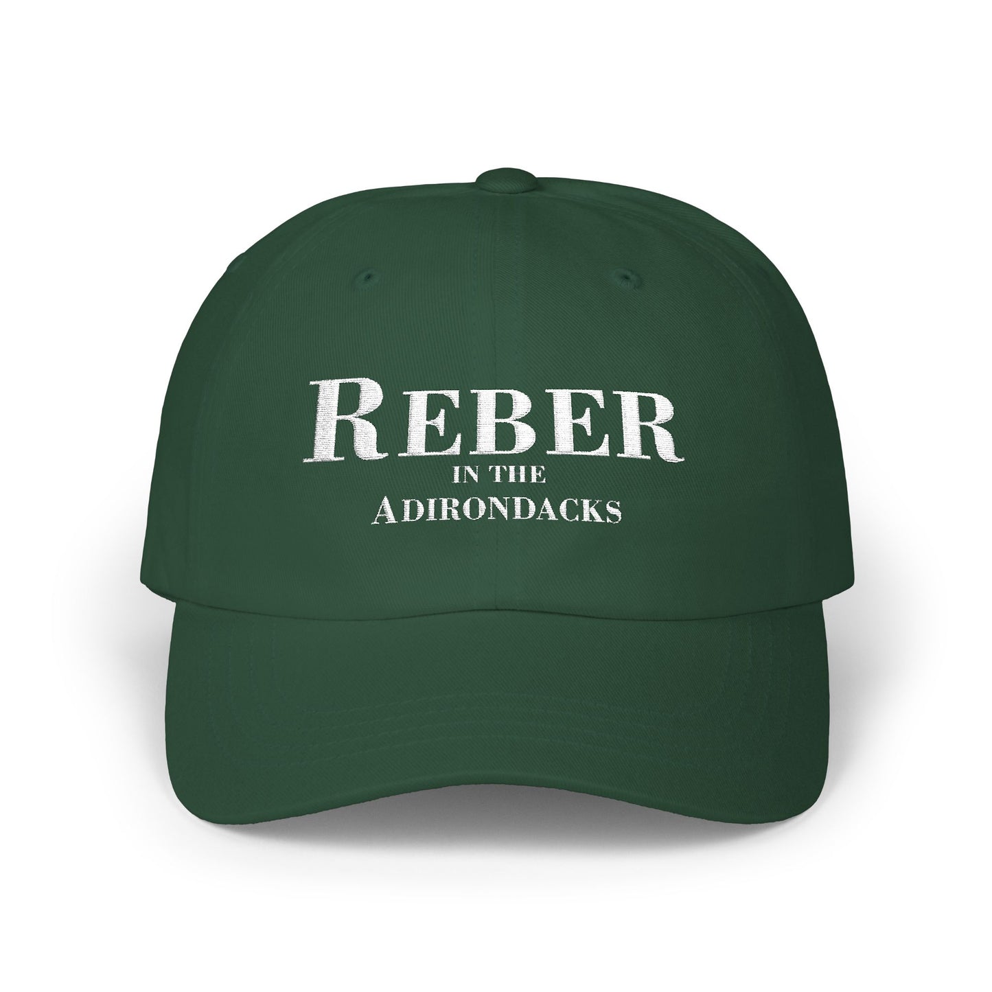 REBER in ADKS-white print Classic Dad Cap